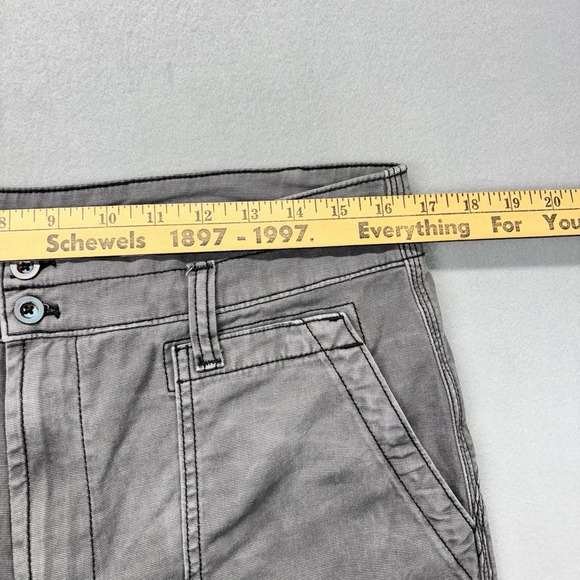Anthropologie Pants The Wanderer Womens 32x30 Gray‎ Canvas Stretch  Workwear - Picture 3 of 12